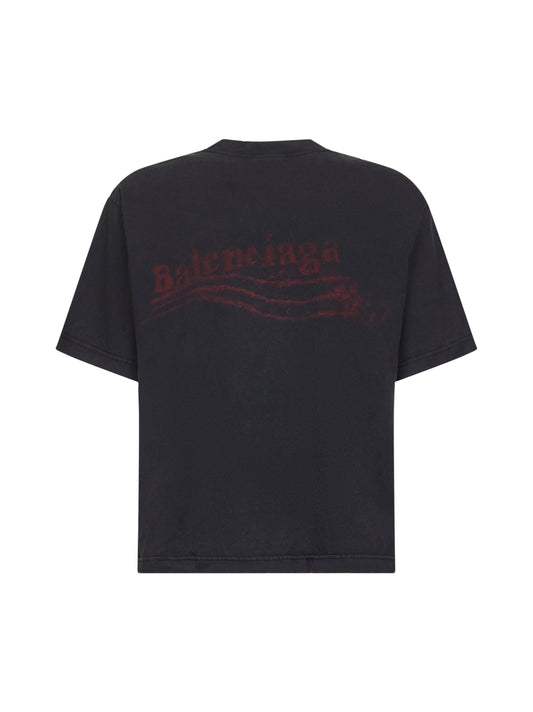 T-shirt "Washed Crayon Political"