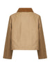 Giacca cerata Phoebe marrone