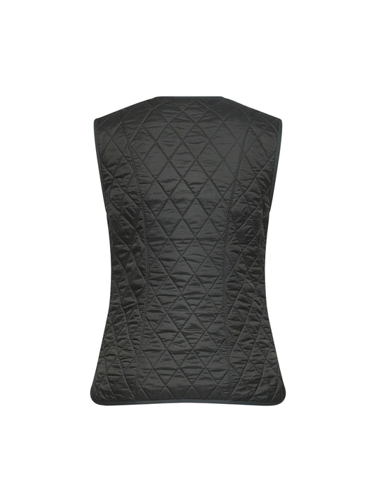 Gilet/fodera Betty in pile verde