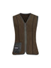 Gilet/fodera Betty in pile verde