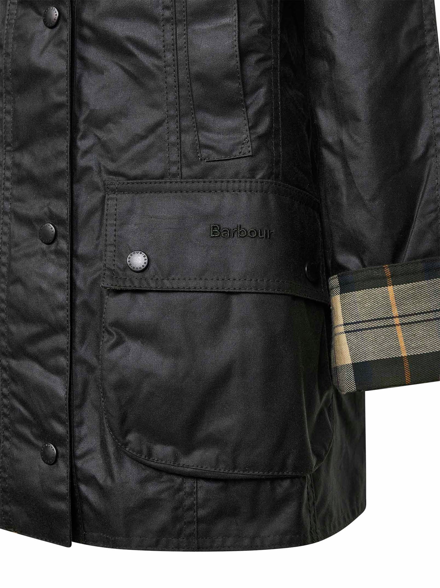 Green Beadnell waxed jacket
