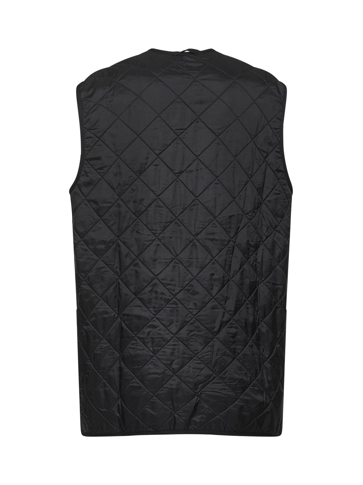 Gilet trapuntato/fodera Polarquilt nero