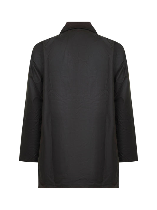 Giacca classica cerata Beaufort verde
