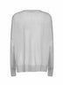 Grey virgin wool oversized sweater