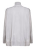 Grey virgin wool knit twin set