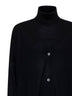 Black virgin wool twin set