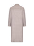 Beige double jersey Celtis coat
