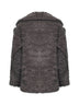 Dove grey Chary short teddy coat