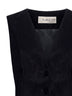 Gilet Galky in velluto grigio