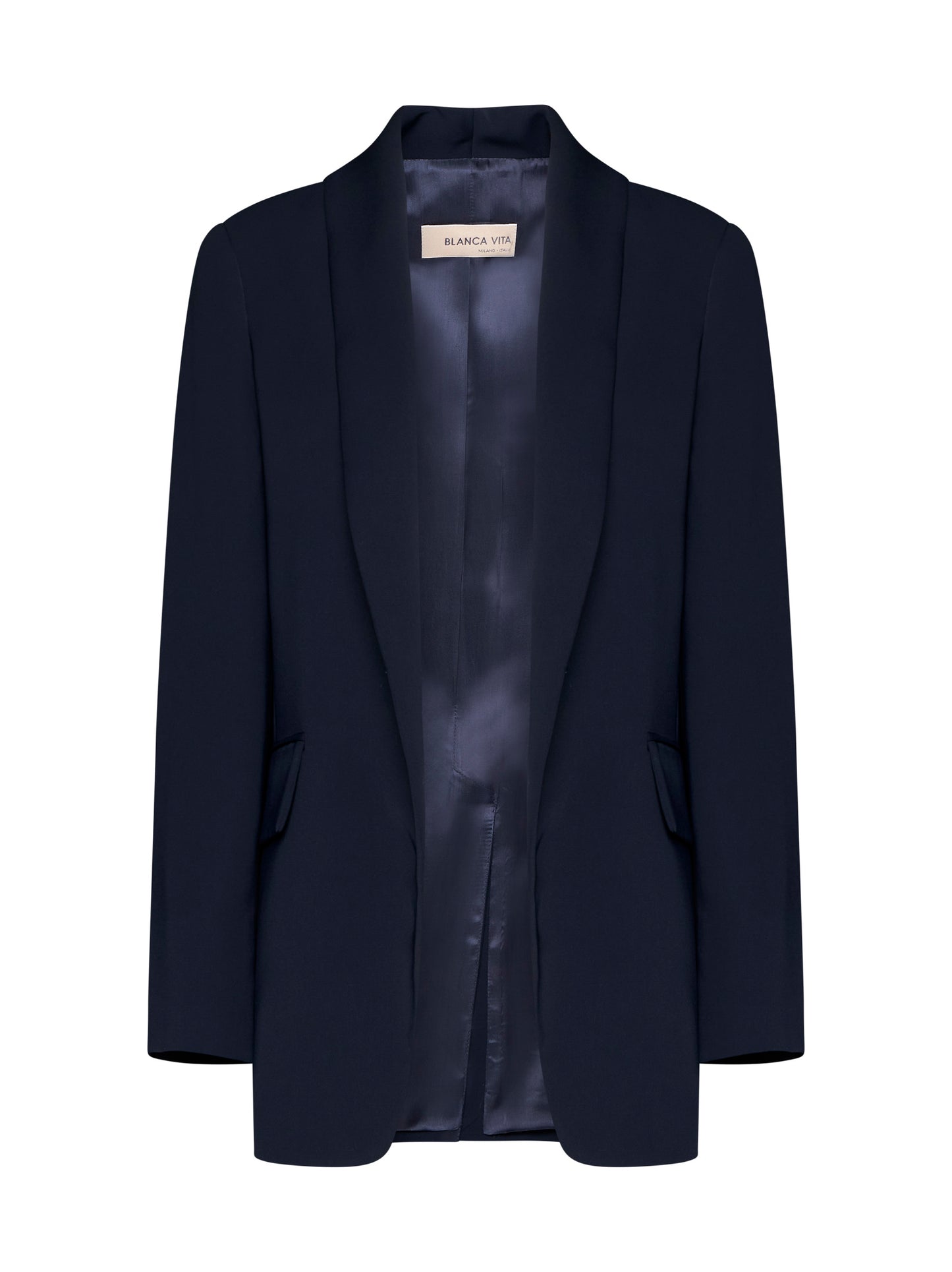 Blue cady Gesne blazer