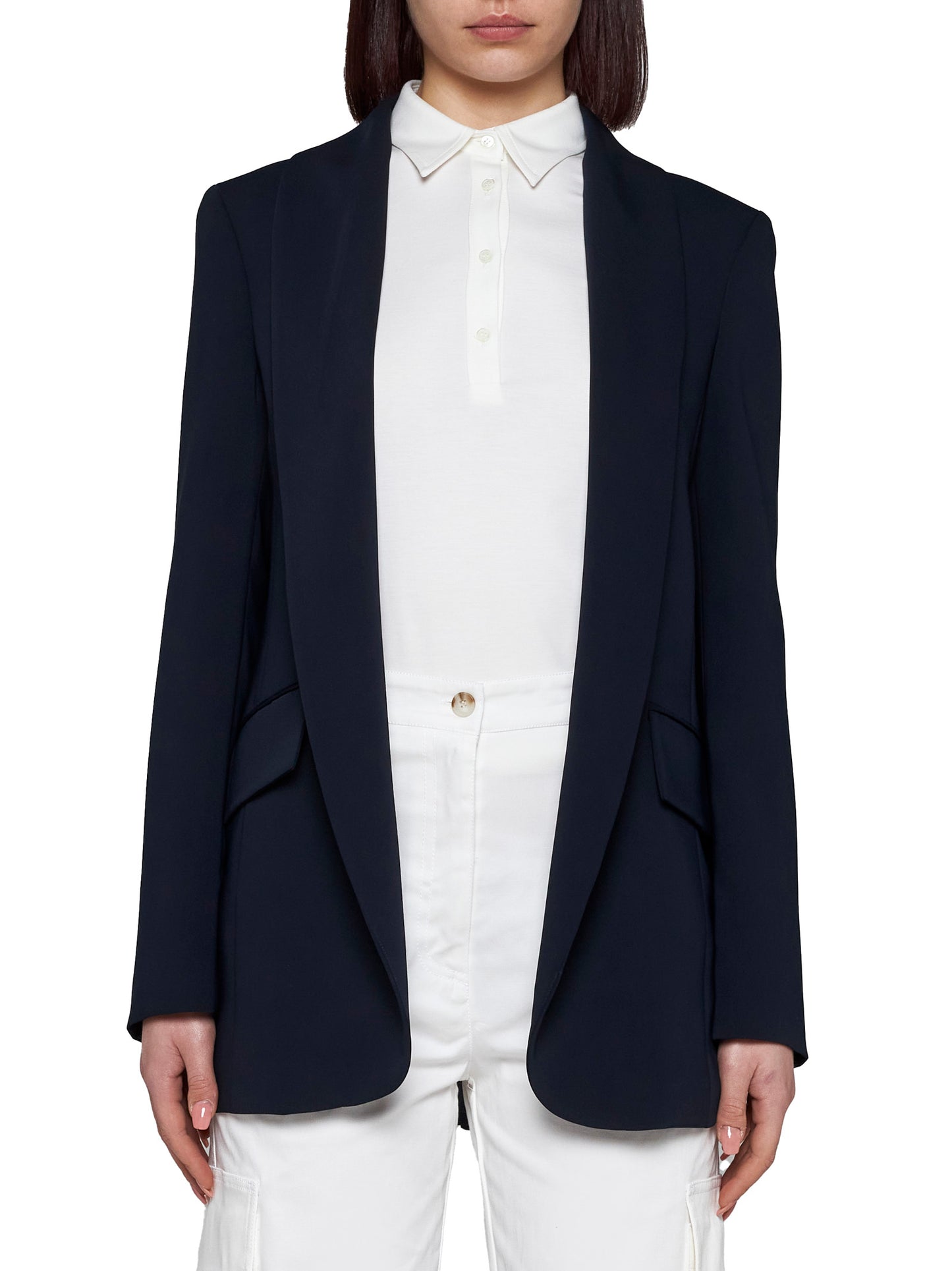 Blue cady Gesne blazer