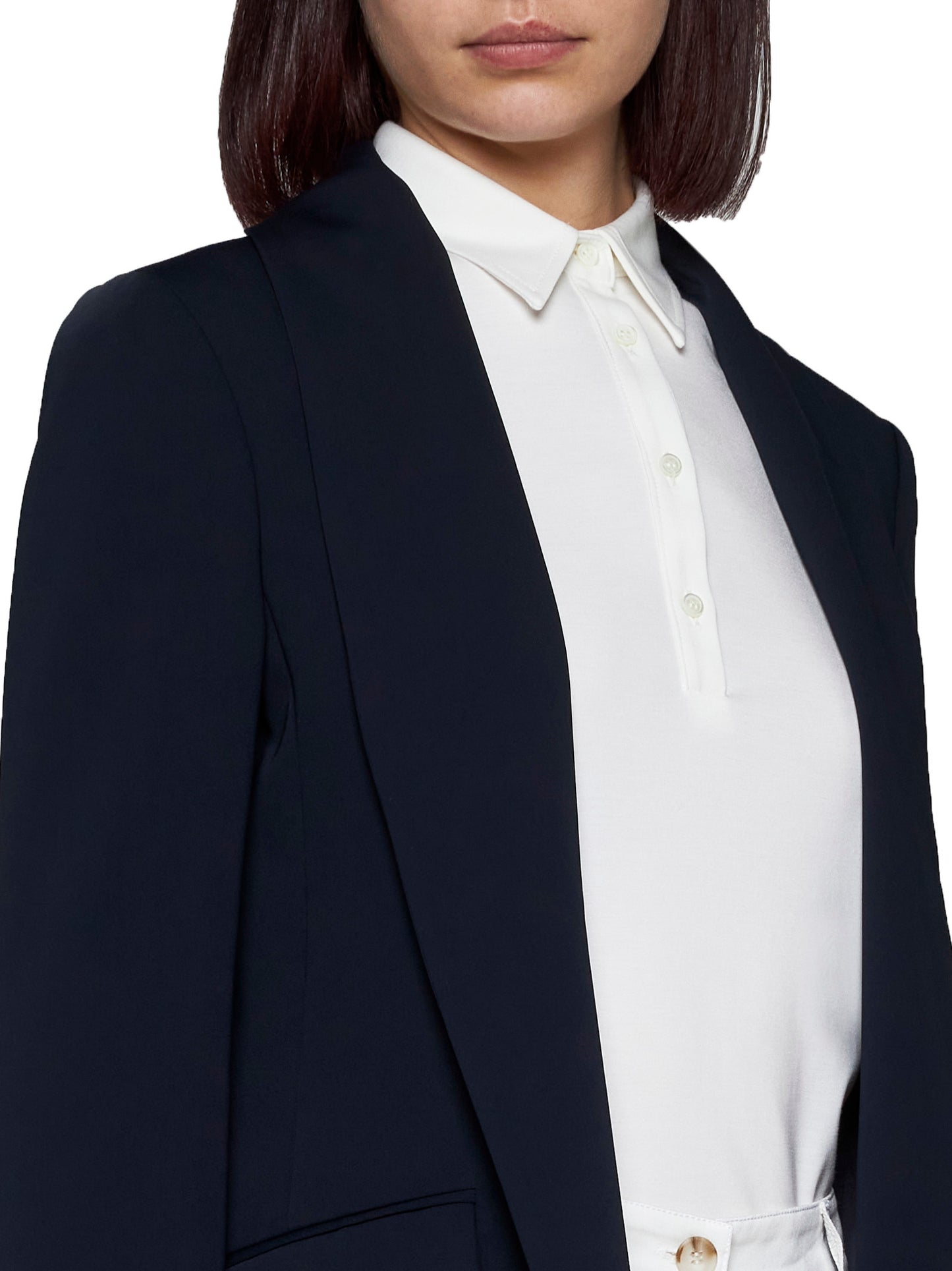 Blue cady Gesne blazer