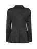 Onyx jacquard satin Godezia blazer