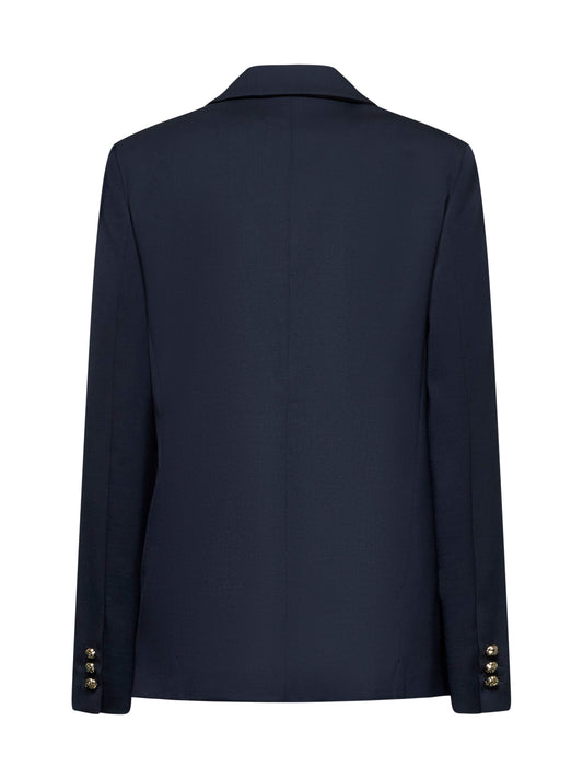 Blue gabardine Gorizia blazer