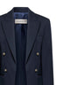 Blue gabardine Gorizia blazer