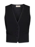 Gymnoca viscose-blend waistcoat
