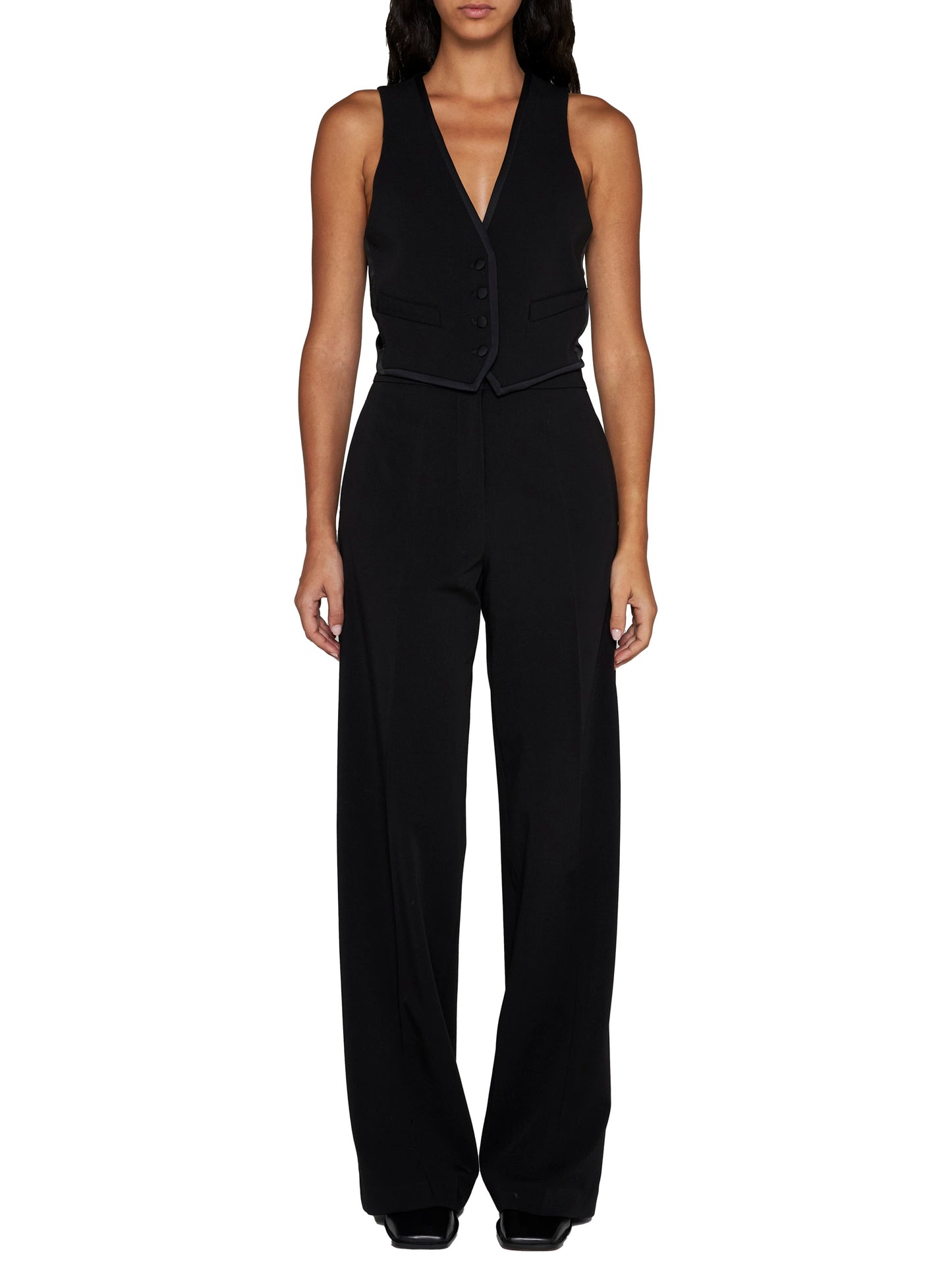 Gymnoca viscose-blend waistcoat