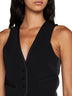 Gymnoca viscose-blend waistcoat