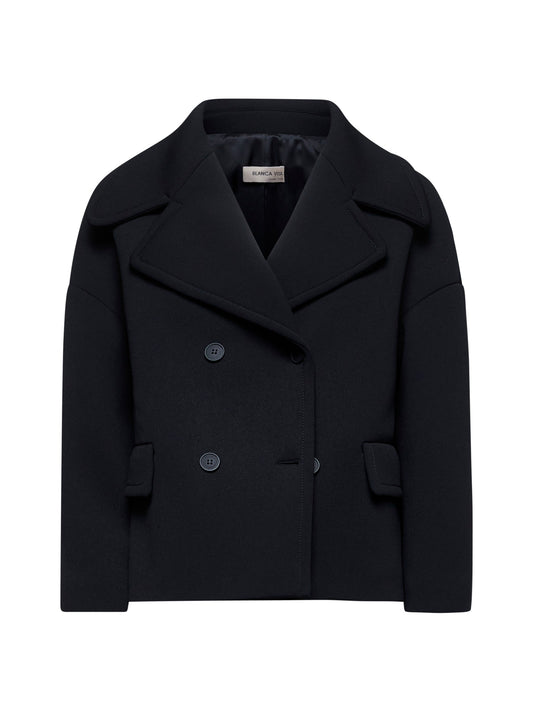 Black Pelsy peacoat