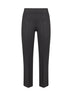 Anthracite stretch jersey Pioppo trumpet trousers