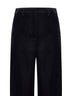 Pantaloni palazzo Pleio in gabardina grigia