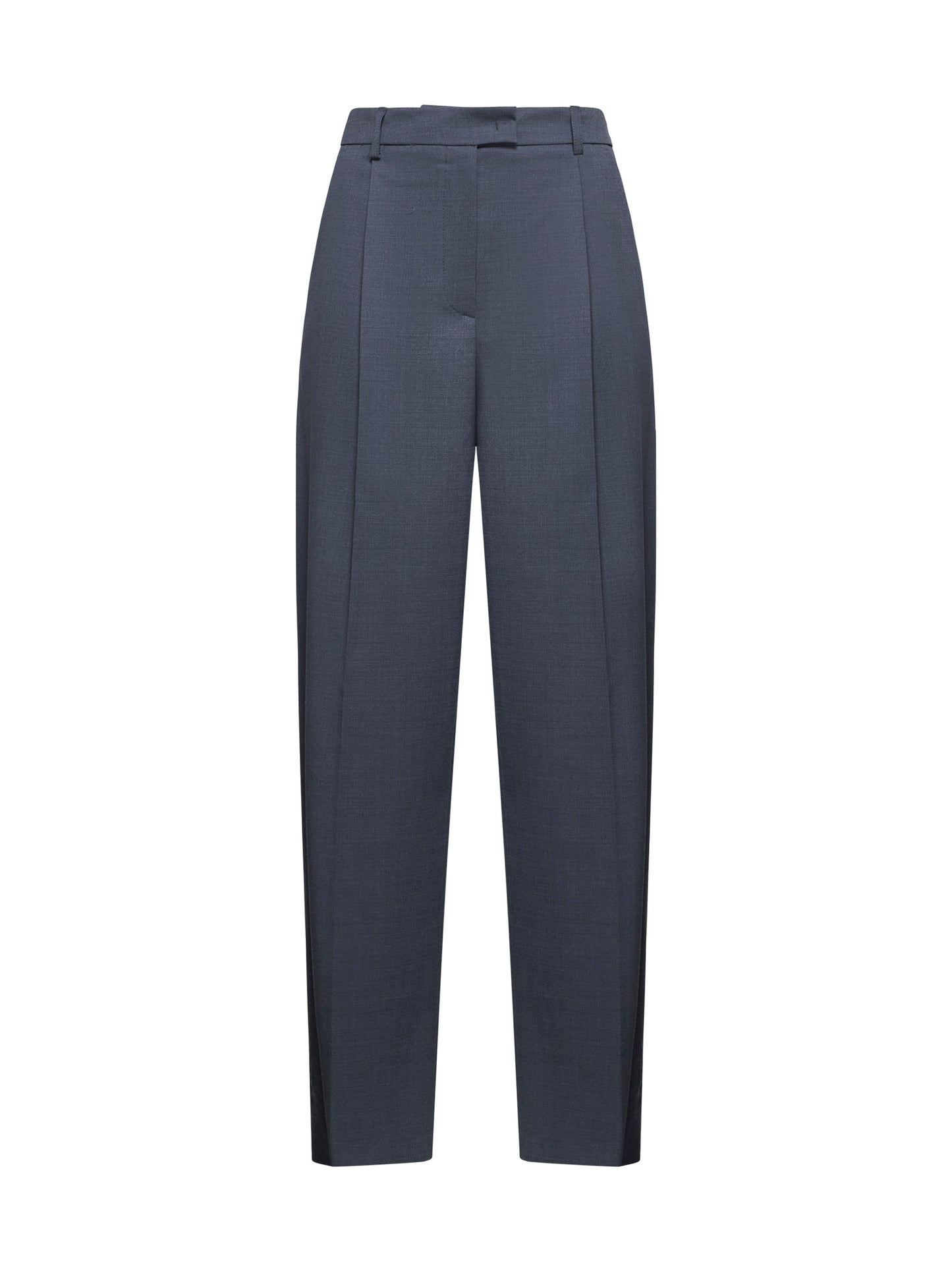 Pantaloni Pulsa in gabardina grigia