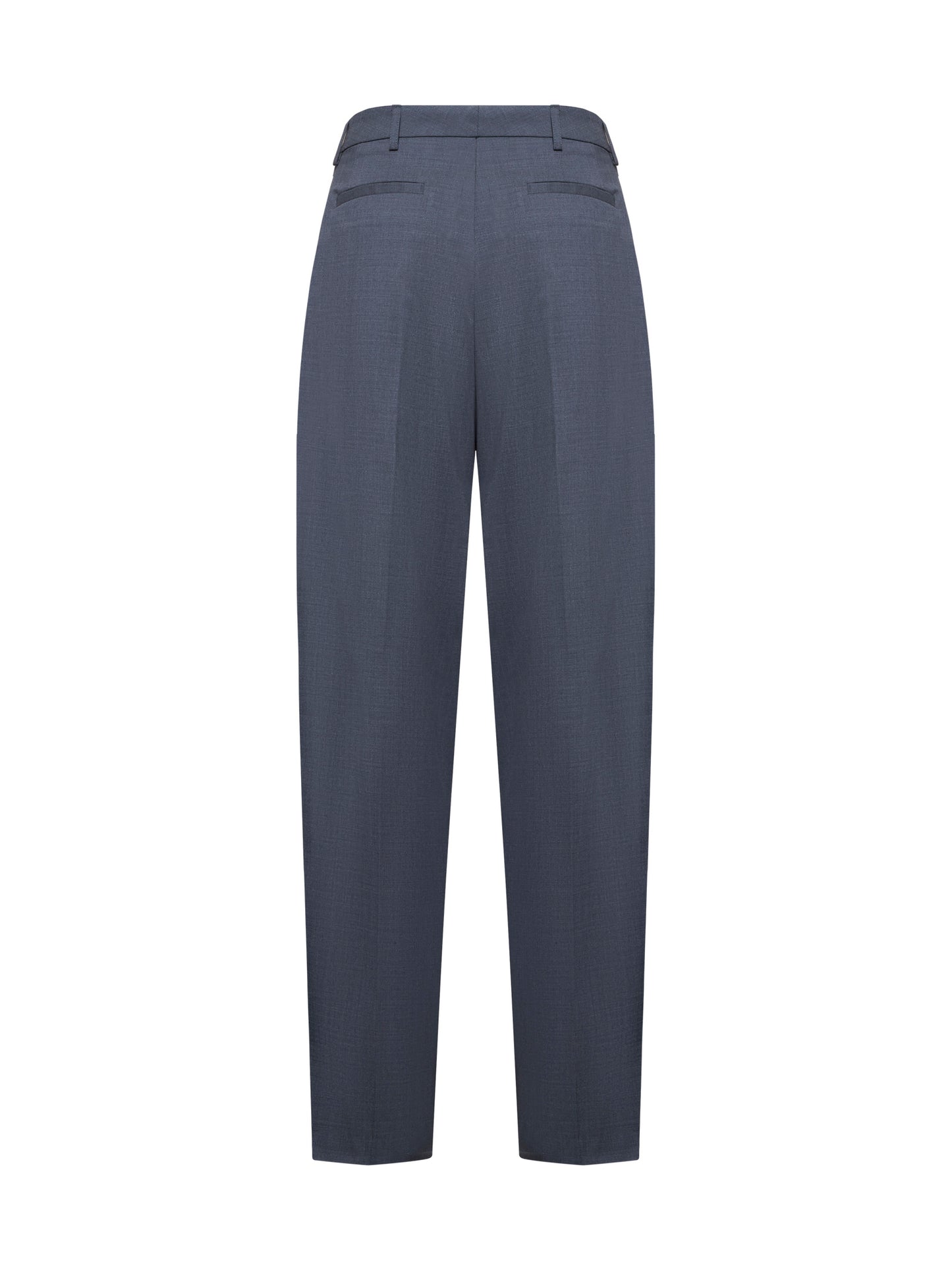 Pantaloni Pulsa in gabardina grigia