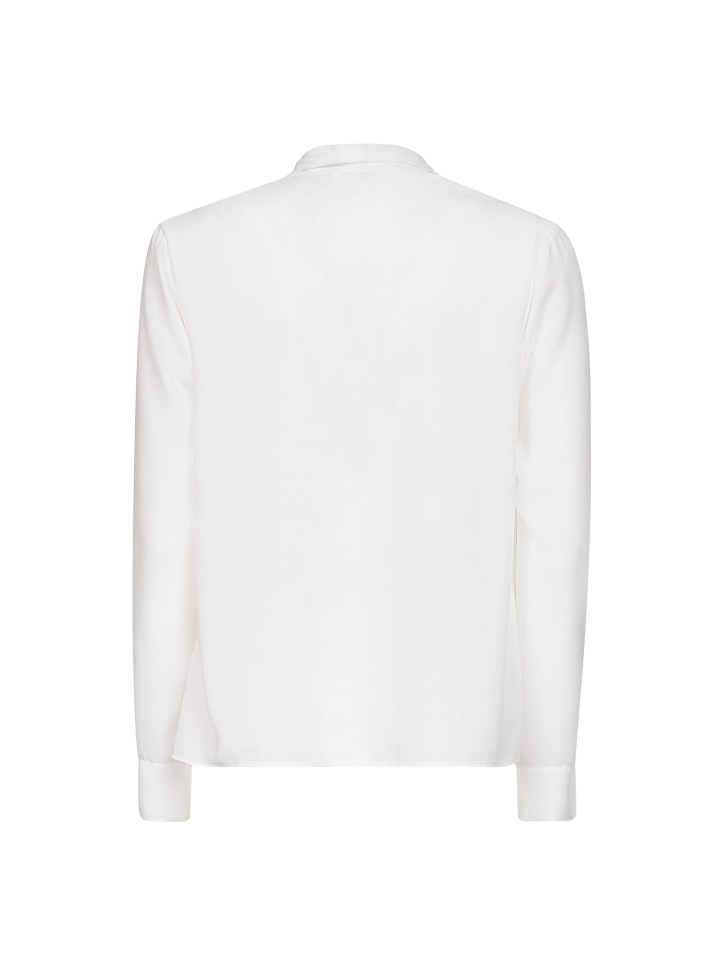 White georgette Tidus blouse
