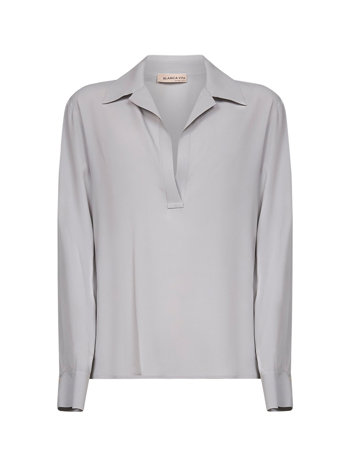 Grey silk blend Toles blouse