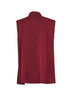 Burgundy satin Topina top