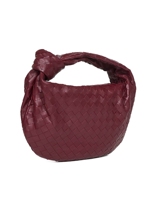 Borsa a mano Jodie Small in pelle con motivo Intrecciato