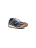 Blue and silver technical fabric and mesh Orbit sneakers