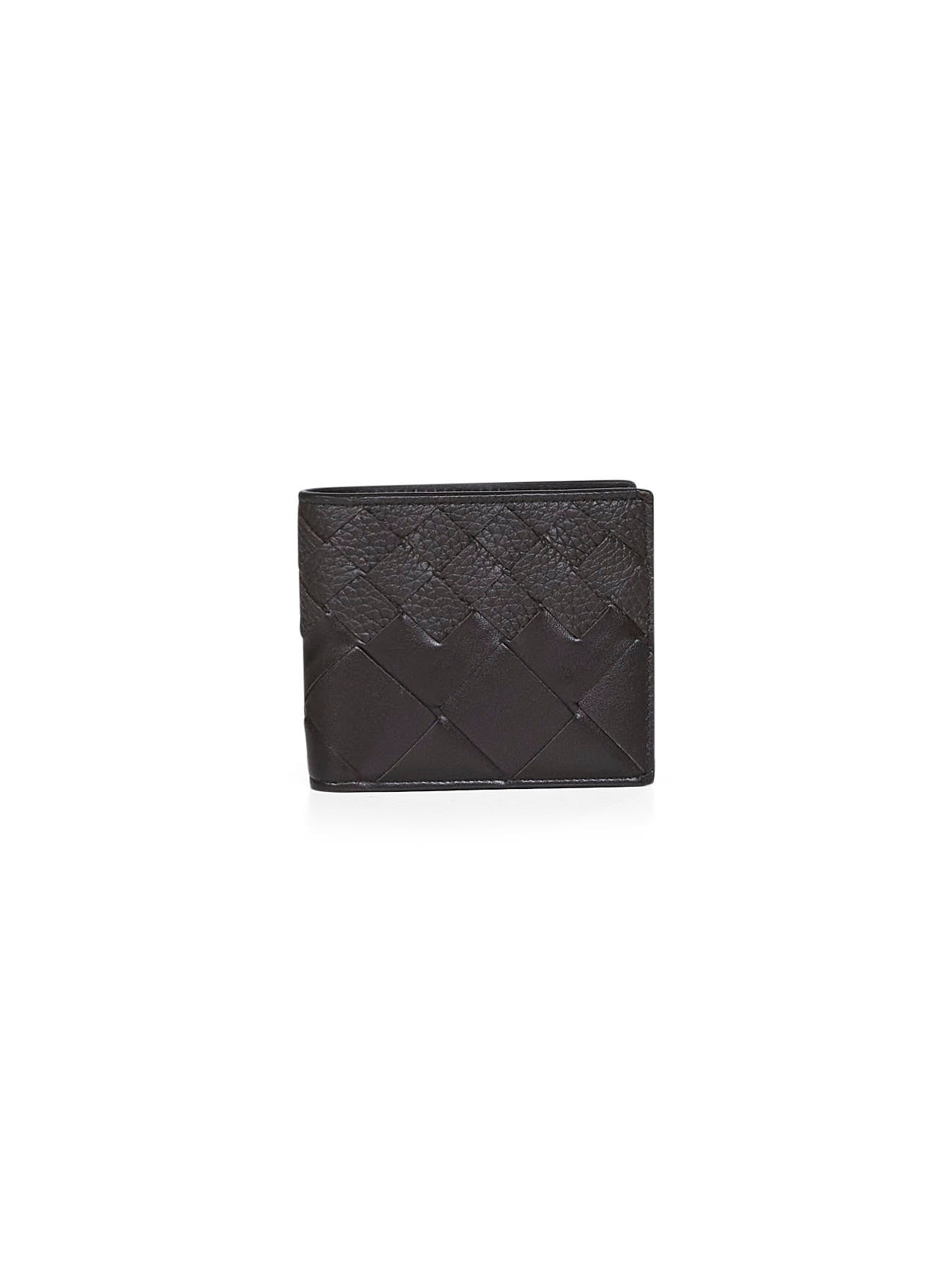 Fondant Intrecciato Bi-fold wallet
