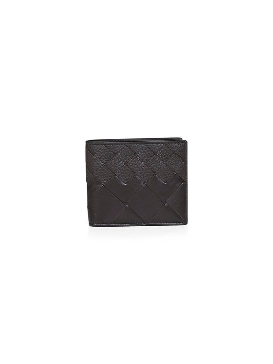 Fondant Intrecciato Bi-fold wallet