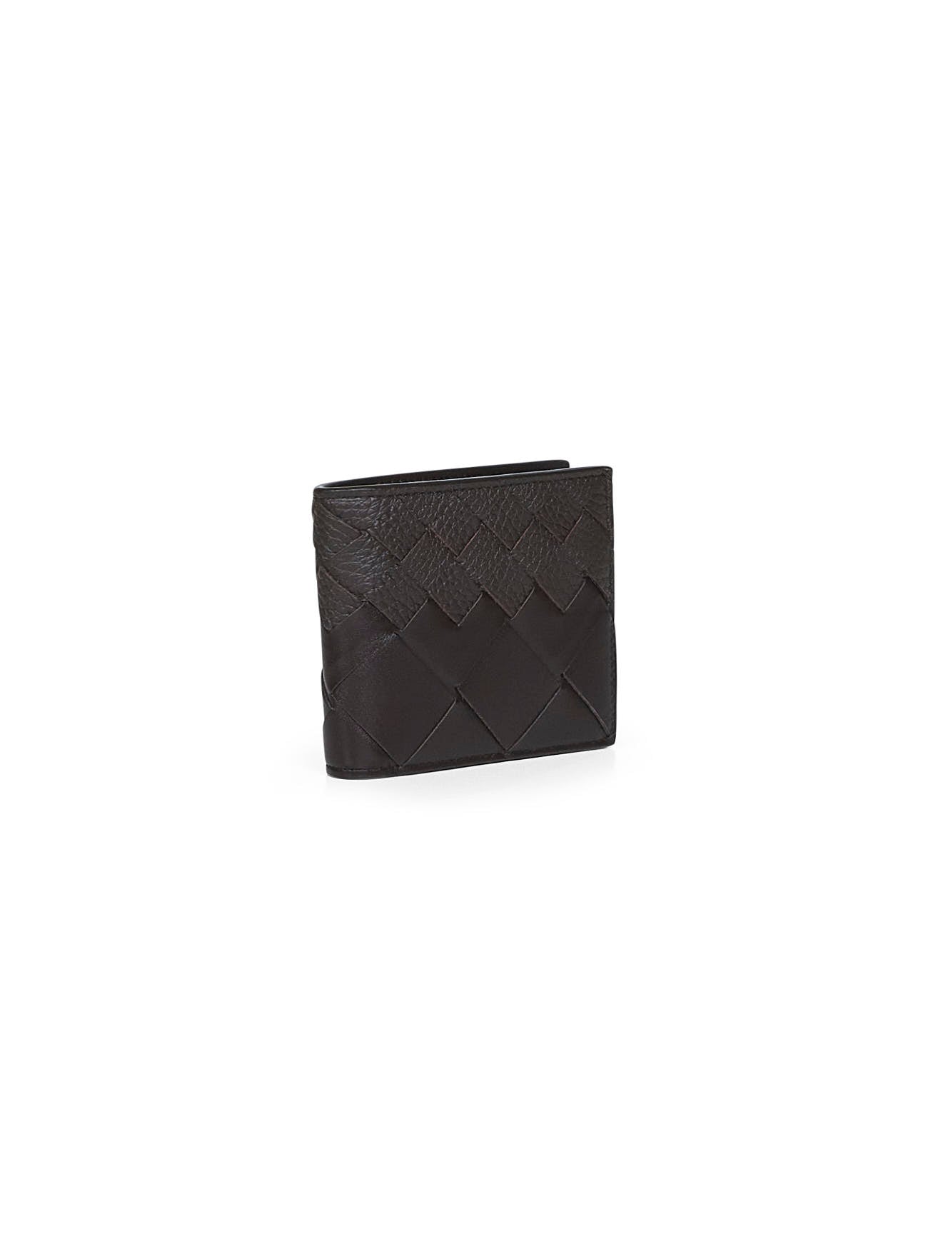 Fondant Intrecciato Bi-fold wallet
