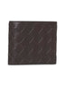 Brown Bi-Fold Intrecciato wallet