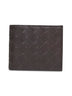 Brown Bi-Fold Intrecciato wallet