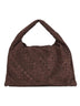 Large Hop bag in fine suede Bottega Veneta