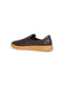 Brown Intrecciato leather Sawyer sneakers