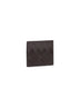 Brown Intrecciato credit card case