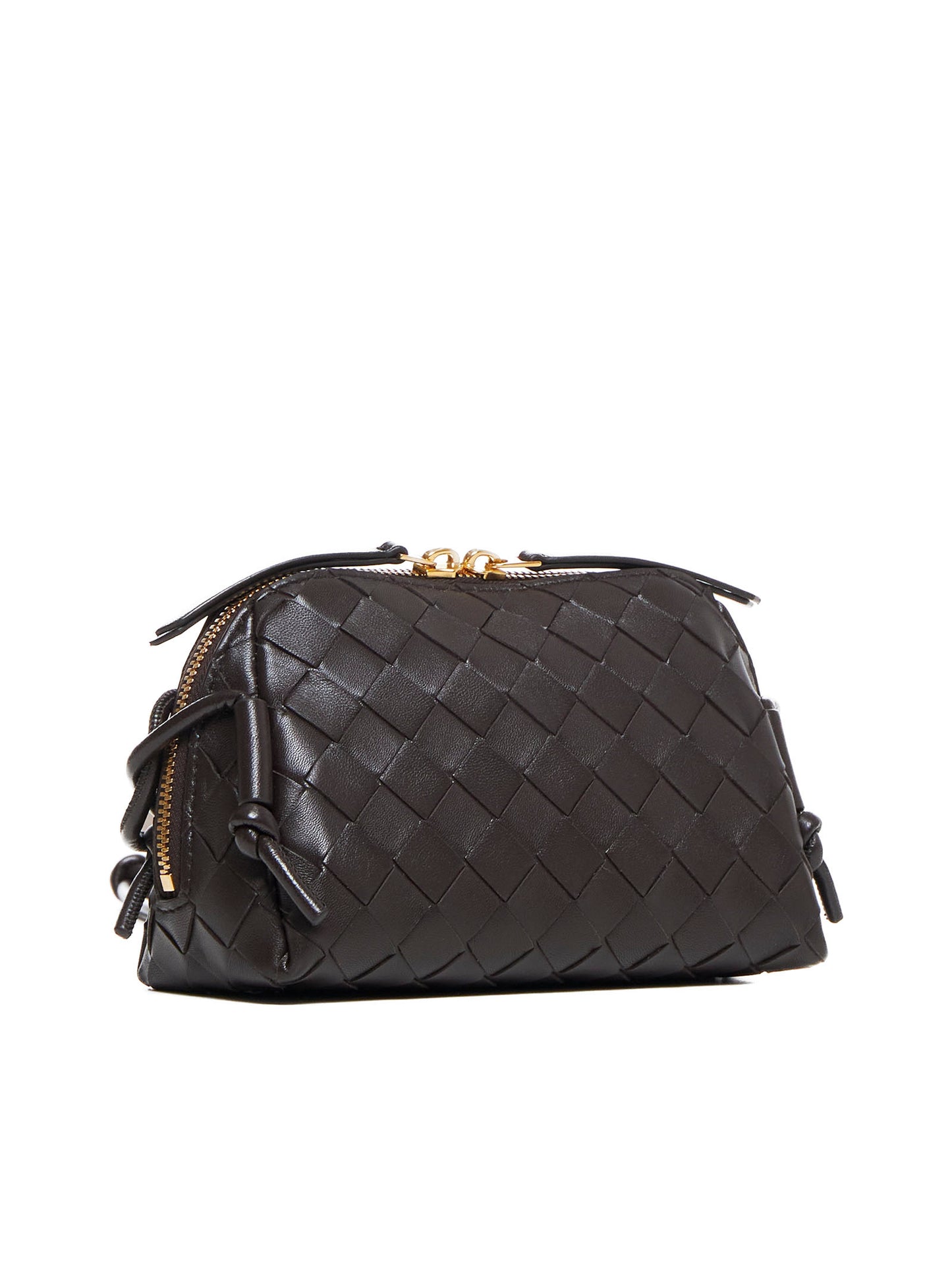 Pochette Concert in pelle Intrecciato
