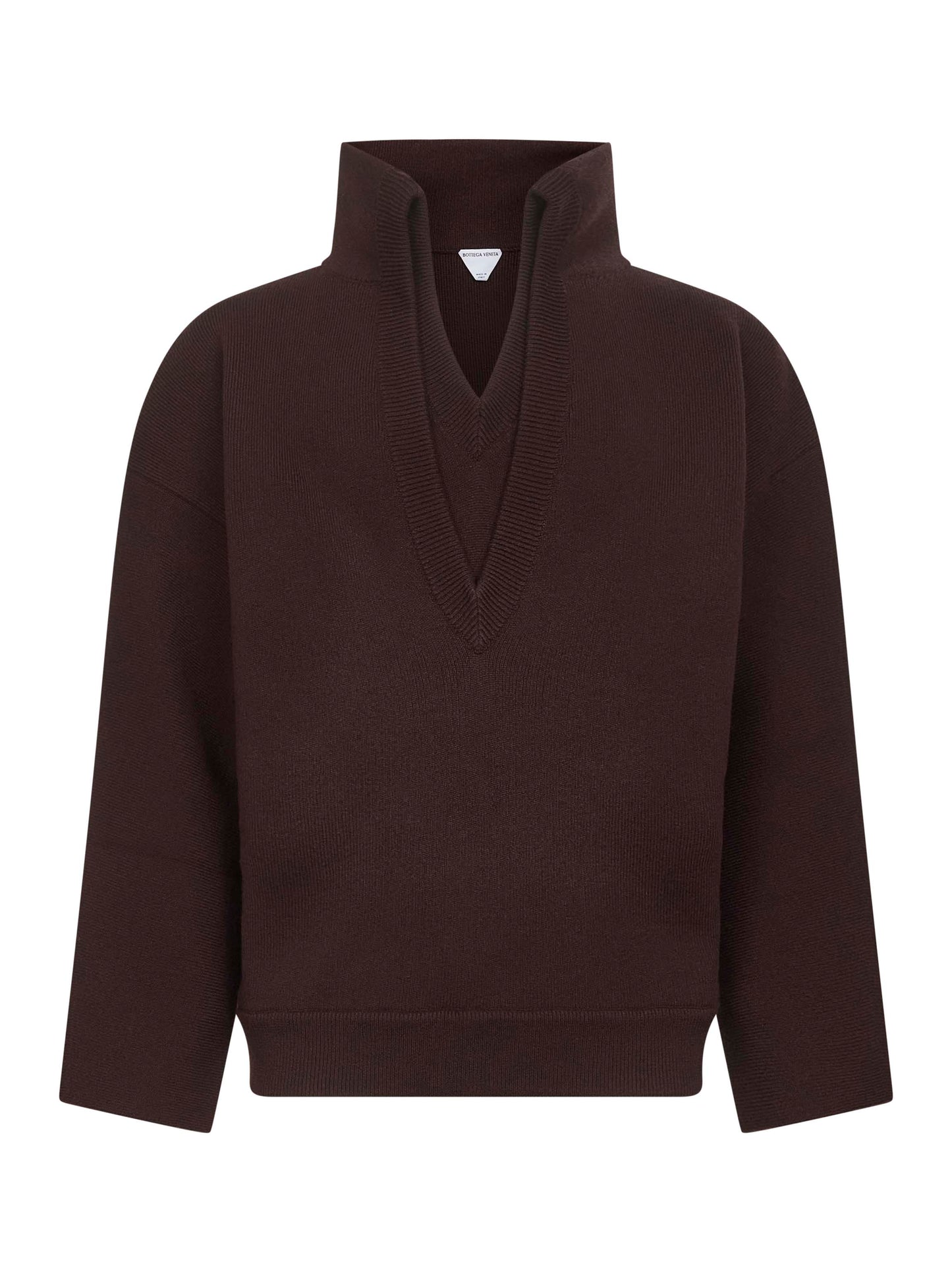 Ebony compact wool sweater