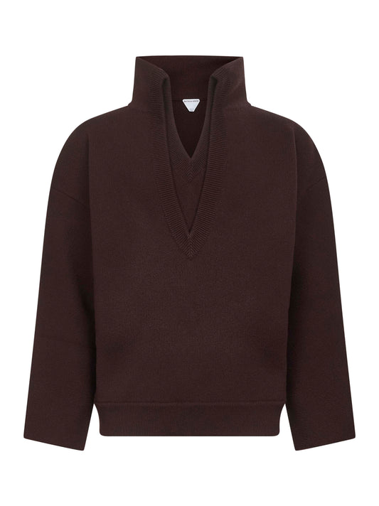 Ebony compact wool sweater