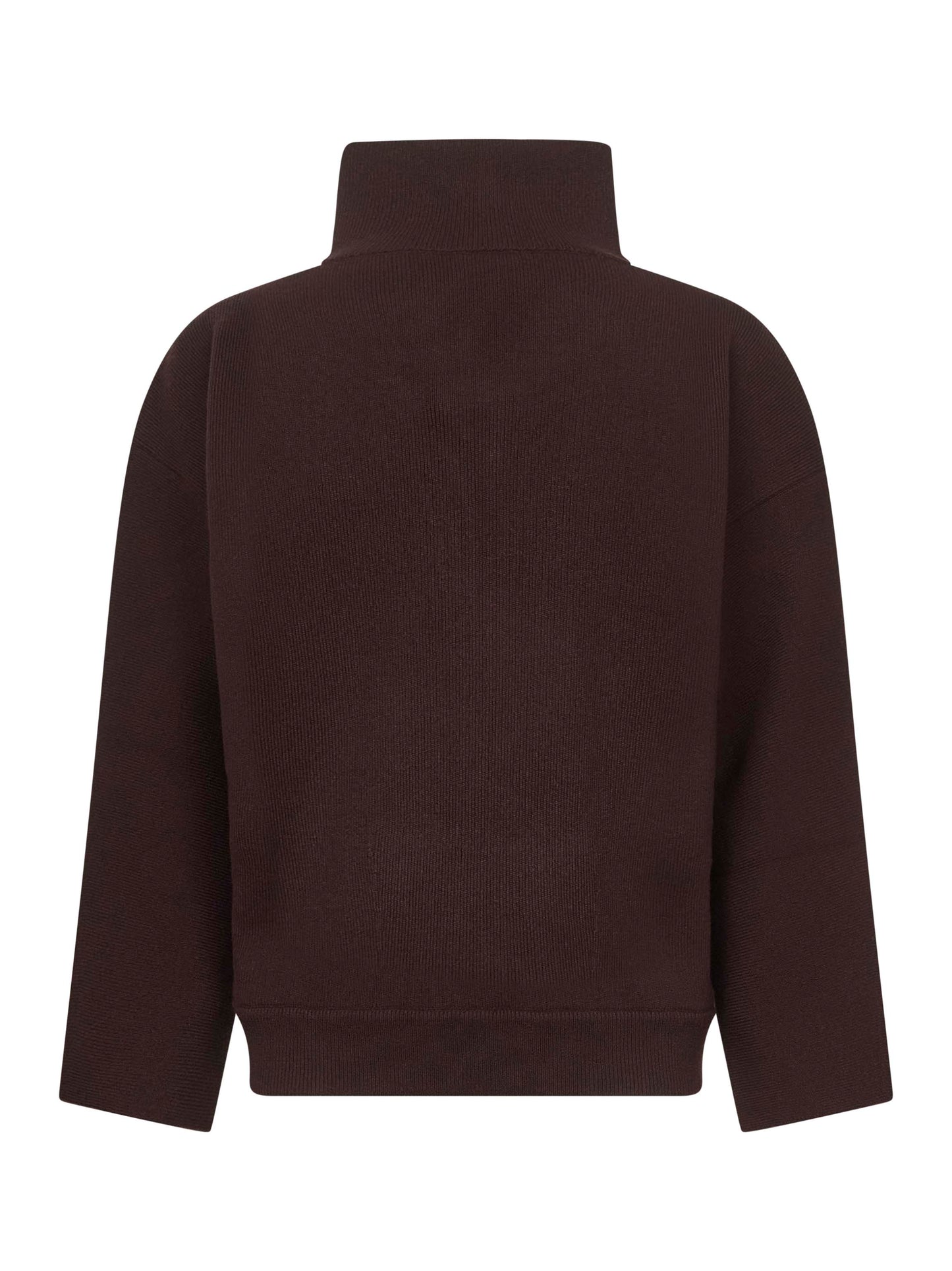 Ebony compact wool sweater