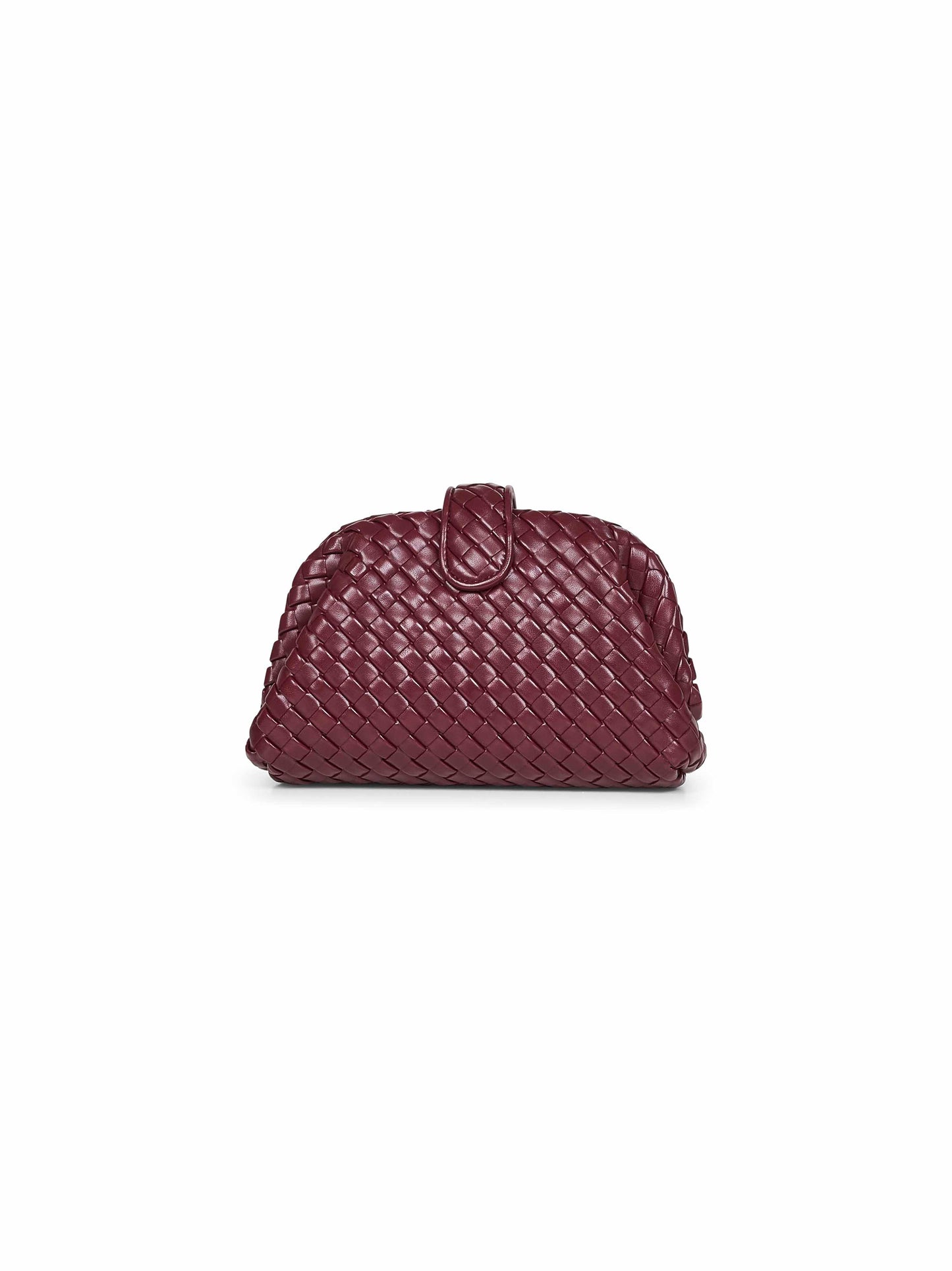 Clutch Lauren 1980 piccola bordeaux