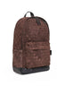 Brown Intrecciato suede backpack