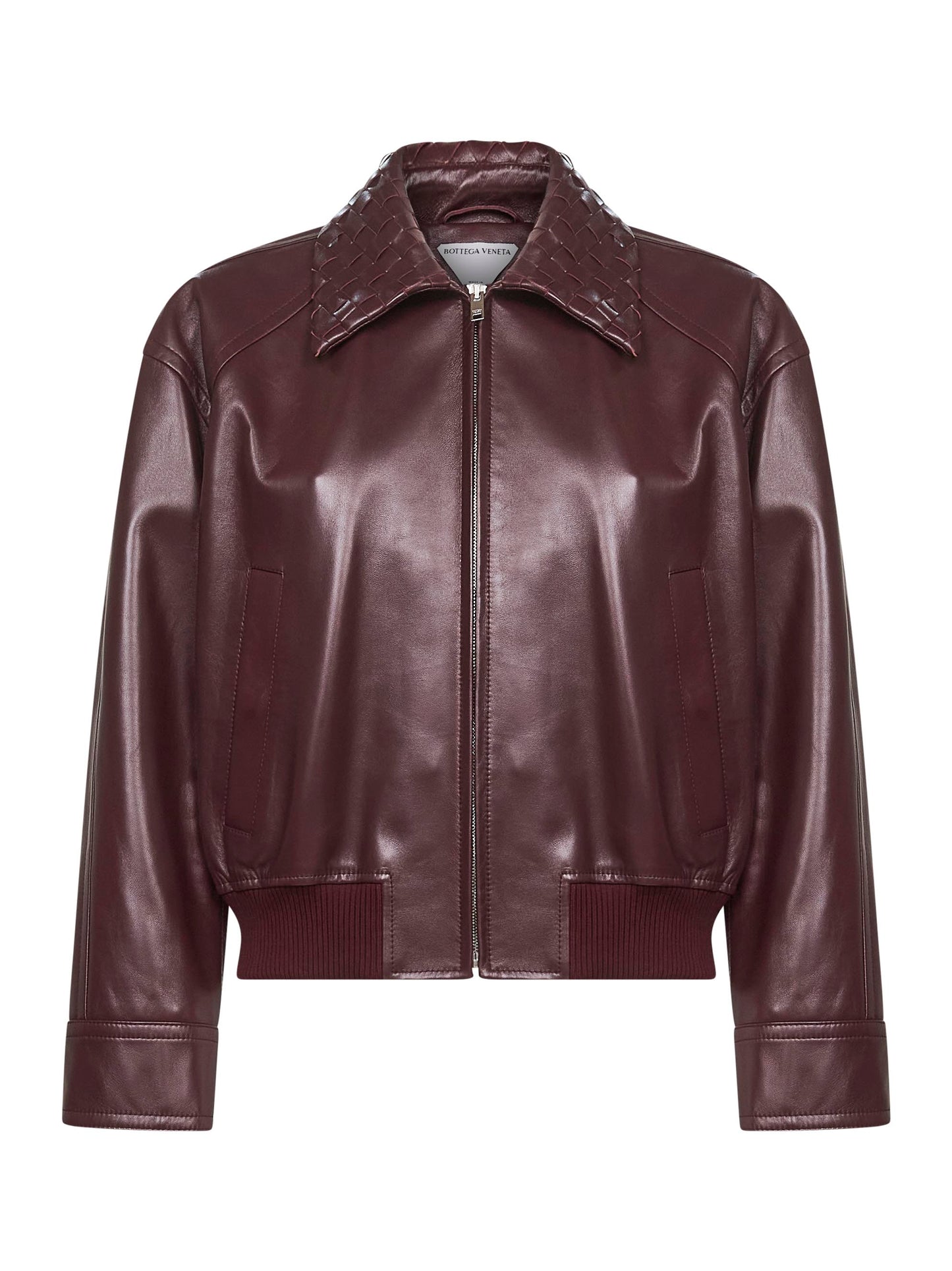 Giubbotto in nappa bordeaux