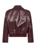 Giubbotto in nappa bordeaux
