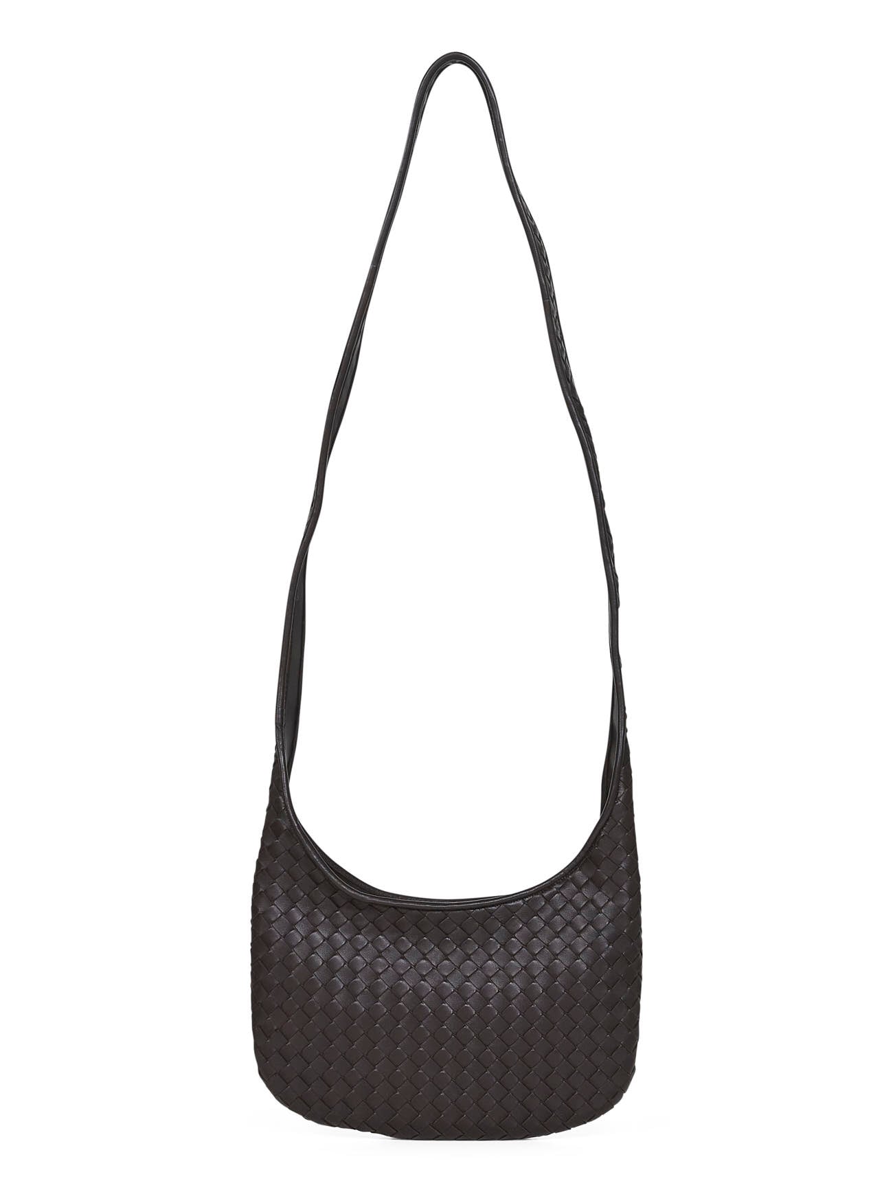 Borsa crossbody Veneto piccola marrone