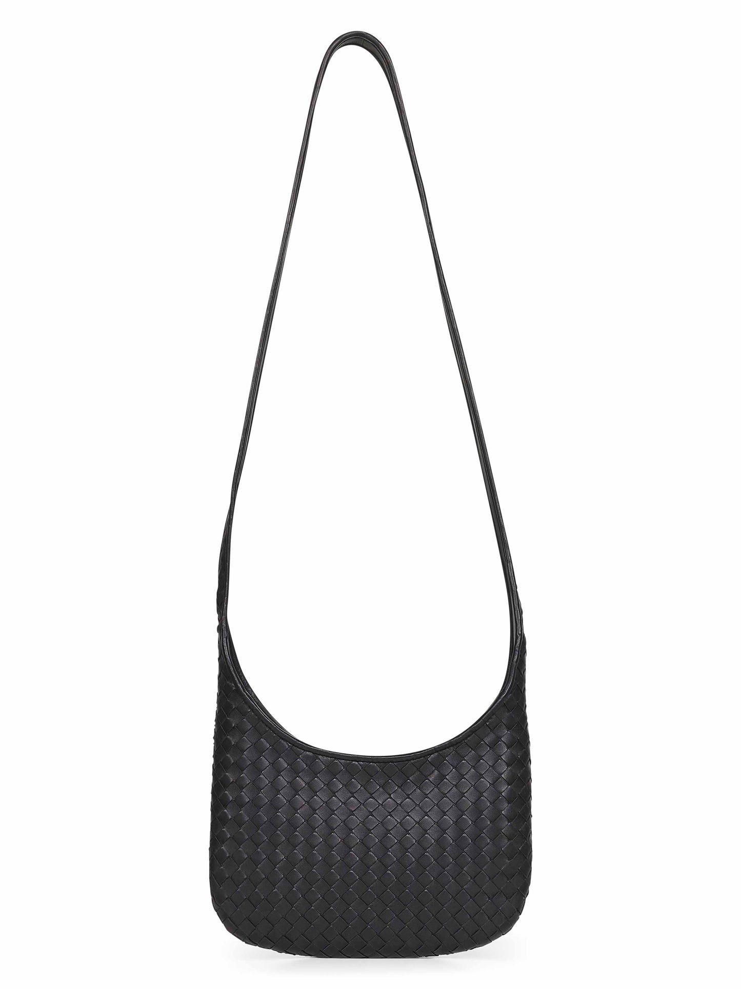 Black Small Veneto crossbody bag
